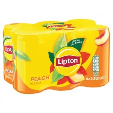 Lipton Ice Tea Peach 6 x 330ml