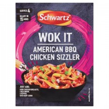 Schwartz Wok It American BBQ Chicken Seasoning 35g