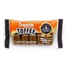 Retail Pack Walkers Nonsuch Treacle Toffee Bars 10 x 100g