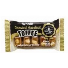 Retail Pack Walkers Nonsuch Roasted Hazelnut Toffee Bars 10 x 100g