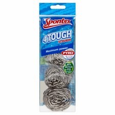 Spontex Tough Scourer 4 per pack