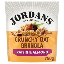 Jordans Crunchy Oat Granola Raisins And Almond 750g