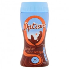 Options Belgian Choc Orange 220g