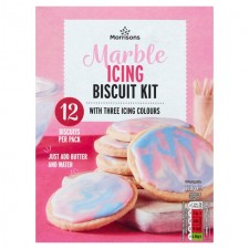 Morrisons Marble Icing Biscuits Kit 270g