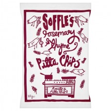 Soffles Pitta Chips Rosemary and Thyme Share Bag 165g
