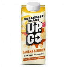 Up and Go Banana and Honey Breakfast Drink with Oats 300ml