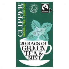 Clipper Green Tea with Peppermint 25 Teabags
