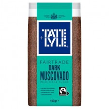 Tate and Lyle Dark Muscovado Cane Sugar 500g