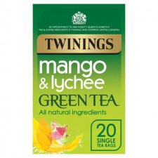 Twinings Green Tea Mango And Lychee 20 Teabags