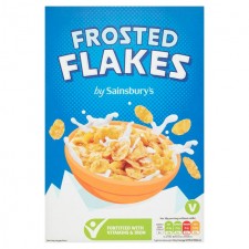 Sainsburys Frosted Flakes Cereal 500g