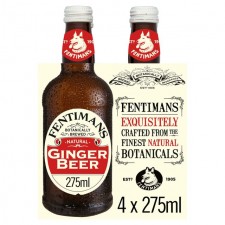 Fentimans Botanically Brewed Ginger Beer 4 x 275ml