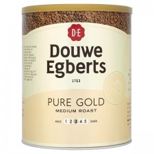 Catering Size Douwe Egberts Medium Roast Pure Gold Freeze Dried Instant Coffee 750g
