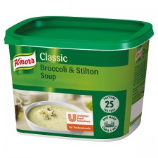 Catering Size Knorr Classic Cream of Broccoli and Stilton Soup Mix 25 Portions 468g