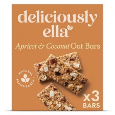 Deliciously Ella Apricot and Coconut Oat Bars 3 Pack