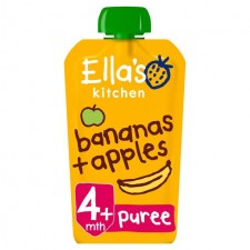 Ellas Kitchen Organic Apples and Bananas 120g 4 Months