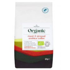 Morrisons Organic Roast and Ground Coffee 227g