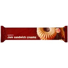 Sainsburys Jam Sandwich Creams 150g