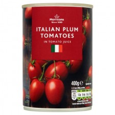 Morrisons Peeled Plum Tomatoes 400g