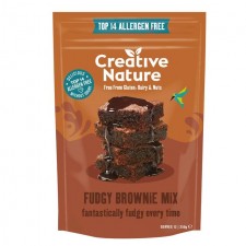 Creative Nature Chia and Cacao Choc Chip Brownie Baking Mix 250g