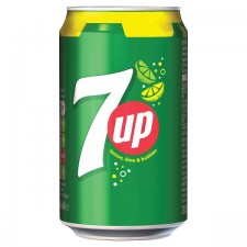 Retail Pack 7Up Regular 24 x 330ml Cans