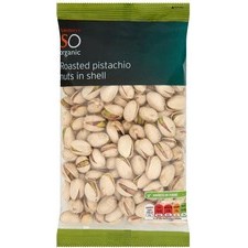 Sainsburys So Organic Roasted Pistachio Nuts 200g