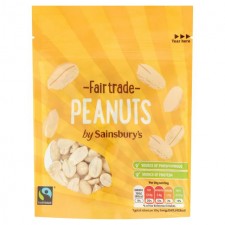 Sainsburys Fairtrade Peanuts 100g