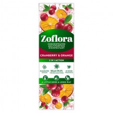 Zoflora Disinfectant 250ml Cranberry and Orange Limited Edition