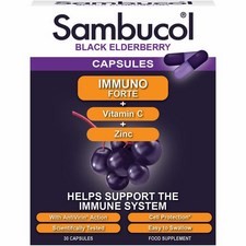 Sambucol Immuno Forte Capsules 30 per pack