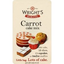 Wrights Carrot Cake Mix Case of 15x500g