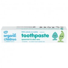 Green People Organic Children Spearmint and Aloe Vera Toothpaste 50ml