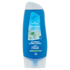 Morrisons Sea Minerals and Fennel 2 In 1 Shower and Shampoo 250ml