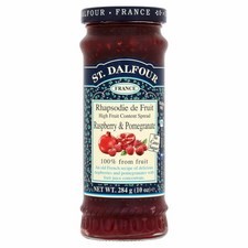 St Dalfour Raspberry and Pomegranate Fruit Spread 284g