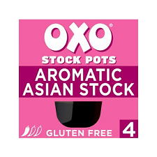 Oxo Stock Pots Aromatic Asian Stock with Lemongrass Ginger and Chilli 4 x 20g