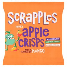Scrapples Apple and Mango Fruit Crisps 12g