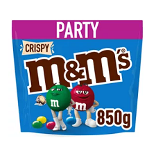 Retail Pack M&Ms Crispy (Blue Bag) 36gx24 available with overseas shipping