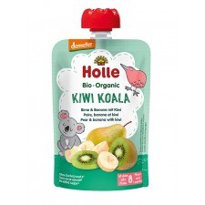 Holle Organic 8 Months Pear and Banana with Kiwi 12 x 100g Pouch