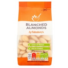Sainsburys Blanched Almonds 100g