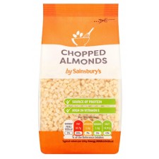 Sainsburys Chopped Almonds 100g