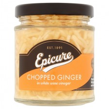 Epicure Chopped Ginger in White Wine Vinegar 180g