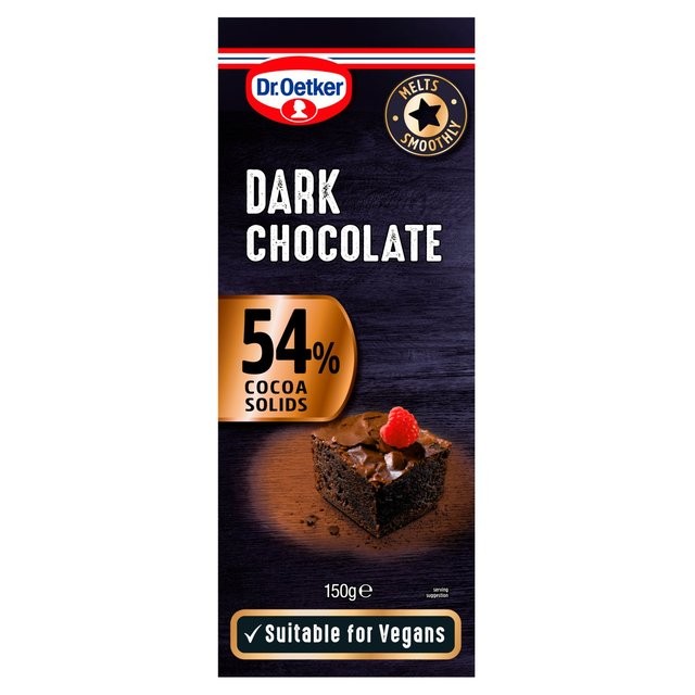 Dr Oetker Dark 54% Chocolate Bar 100g